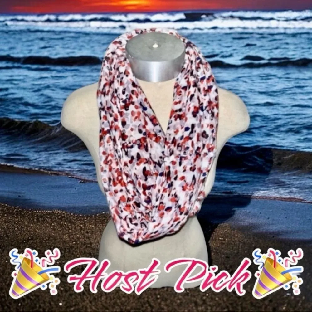LOFT Outlet Scarf Infinity 100% Rayon Leopard Print Lightweight 🎉Host Pick 🎉